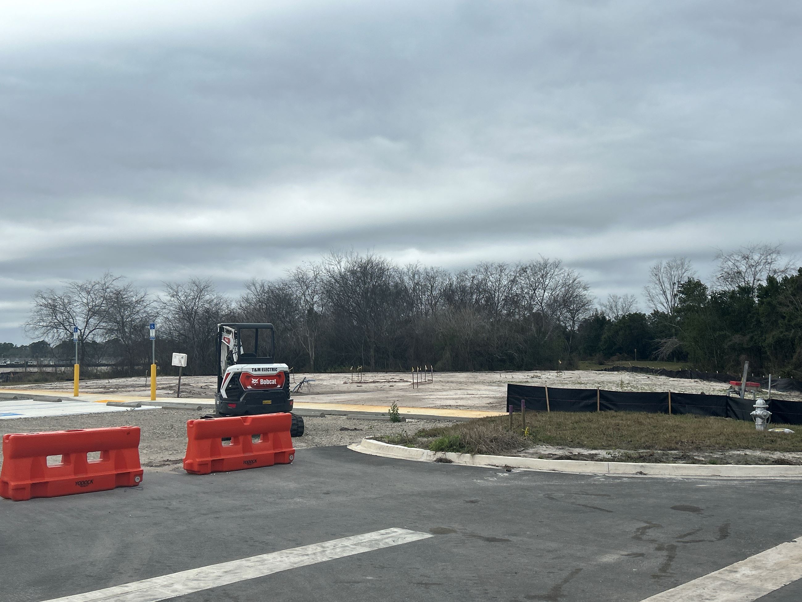 Phase 2 of Rookery Development - land cleared