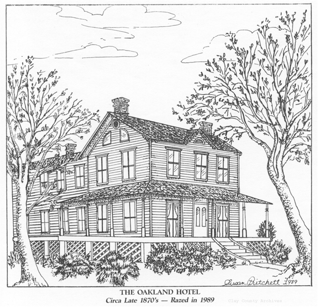 Oakland Hotel - drawing