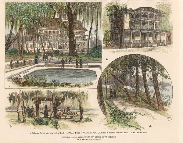 Atrractions of Green Cove Springs 1888